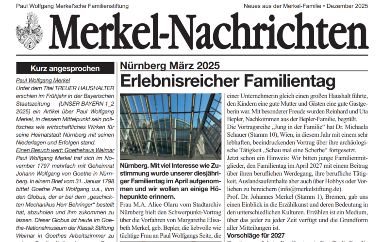 Merkel Nachrichten 12 2025